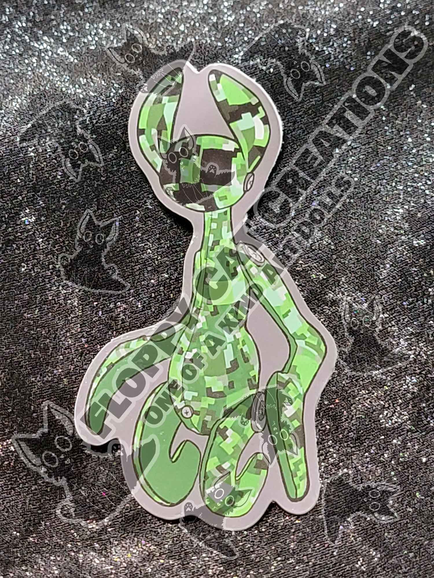 "It's a CreepPunk!" Sticker