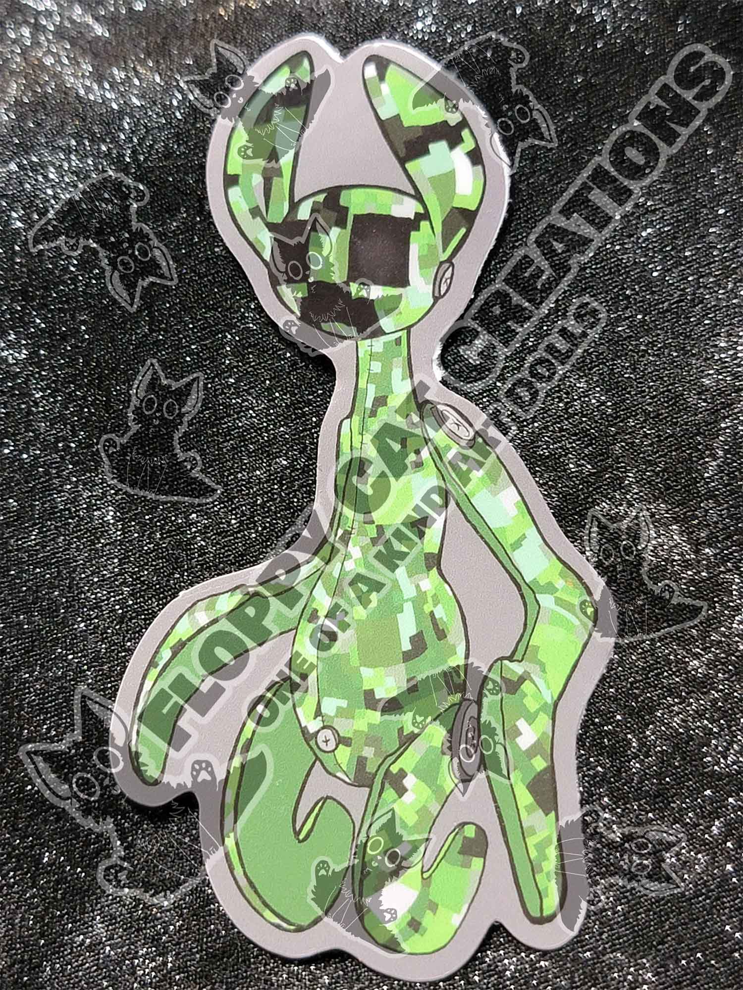 "It's a CreepPunk!" Sticker