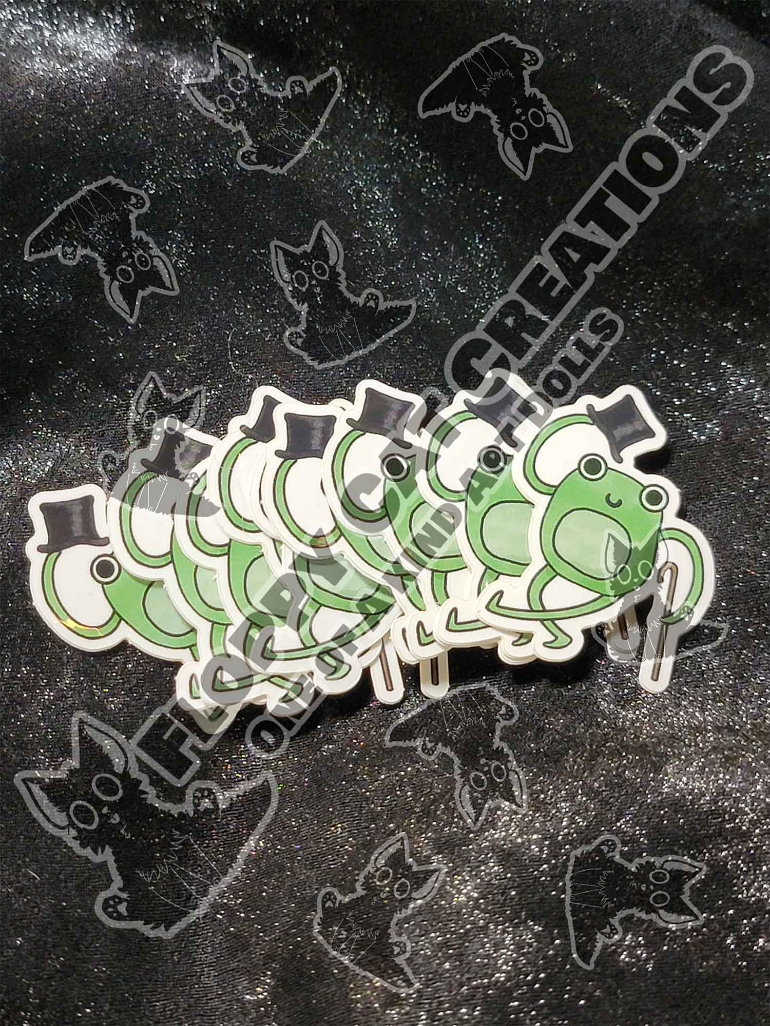 "Dapper Lil Frog" Sticker