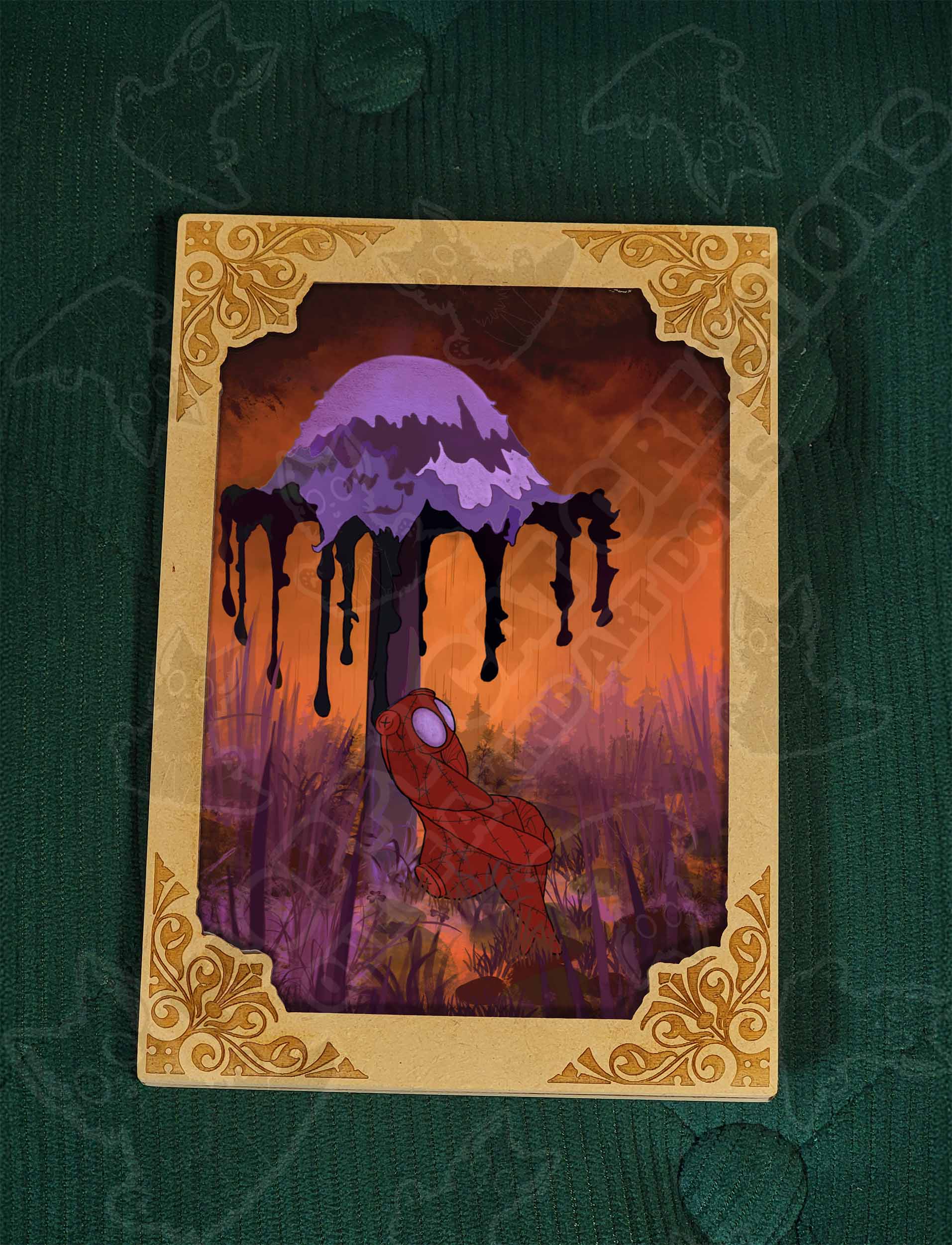 "Far Away Autumn" Art Print