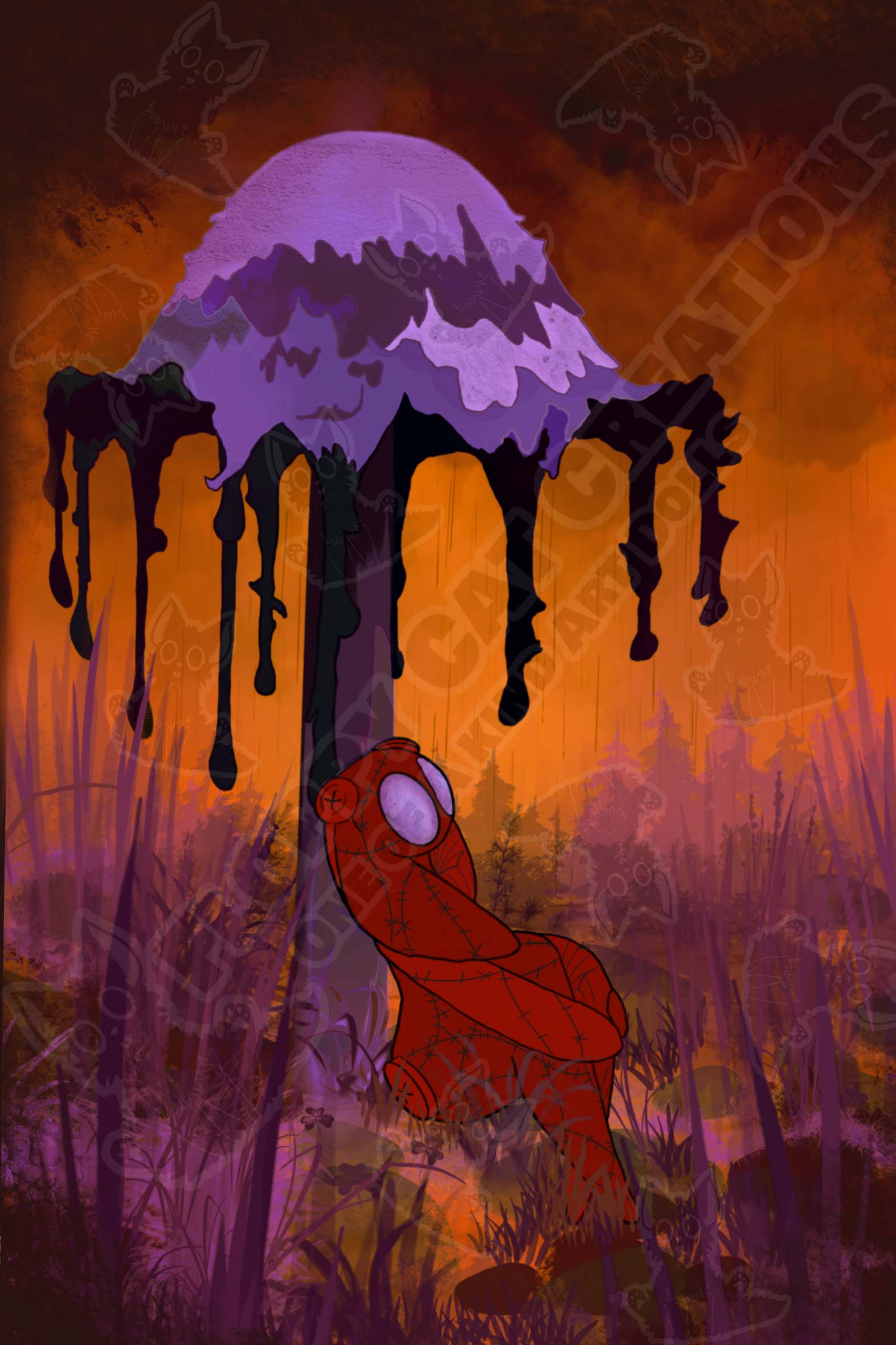 "Far Away Autumn" Art Print