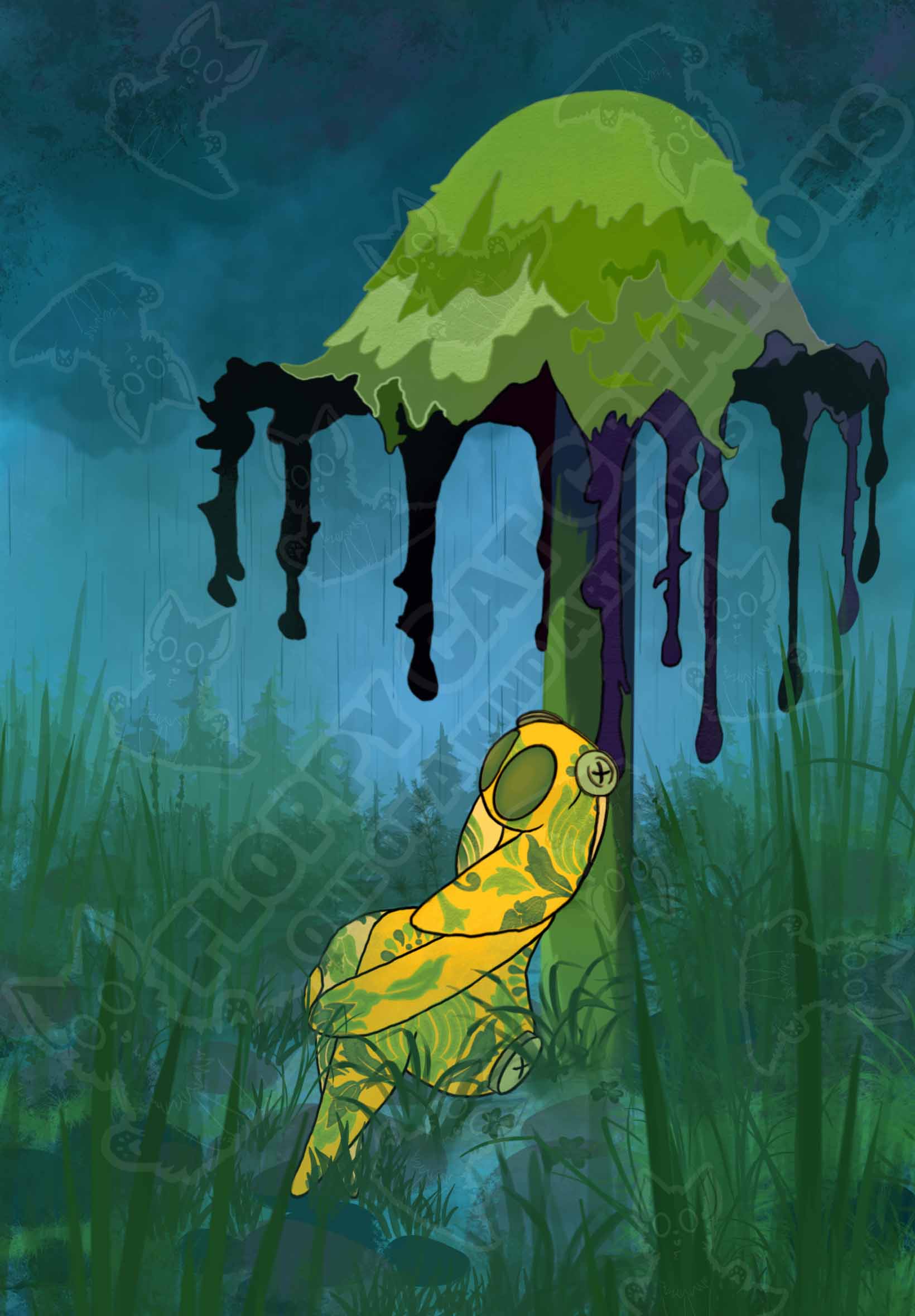 "Far Away Spring" Art Print