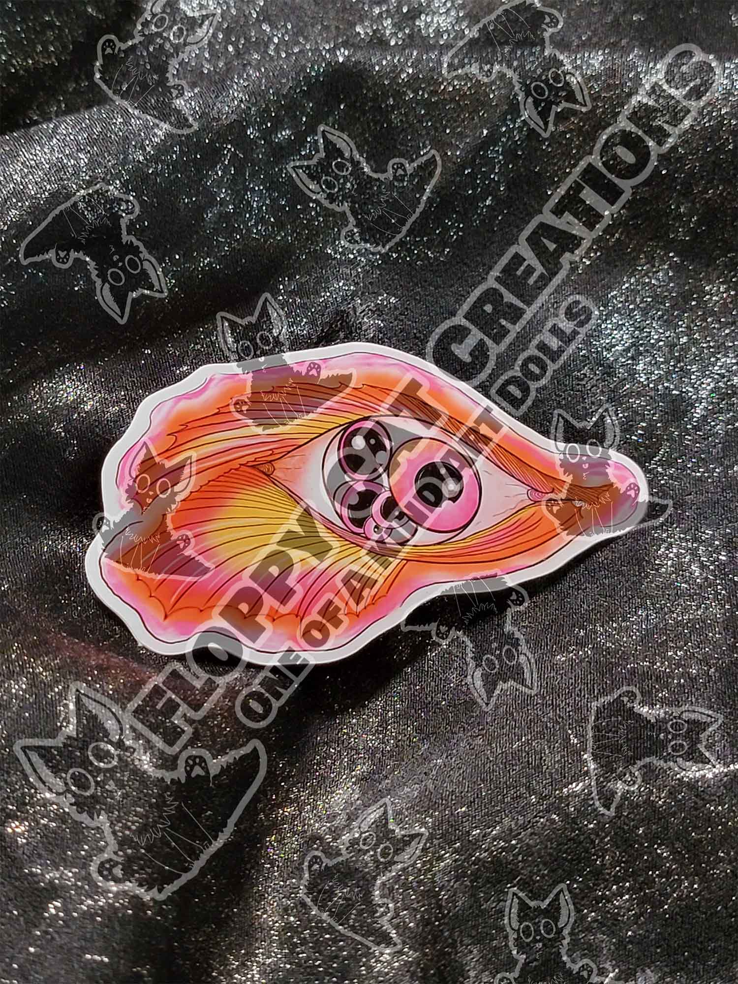 "Fish Eye" Sticker
