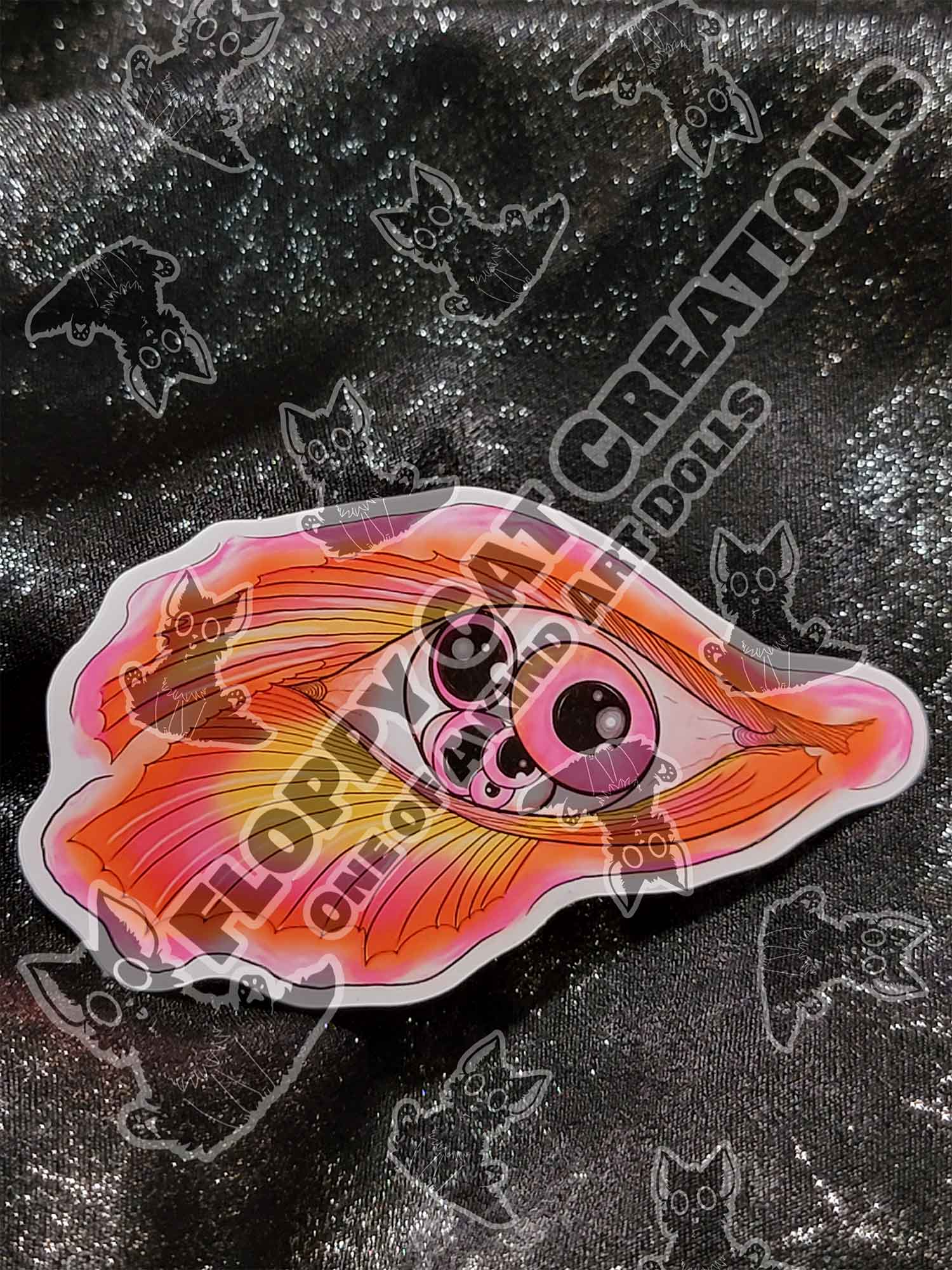 "Fish Eye" Sticker