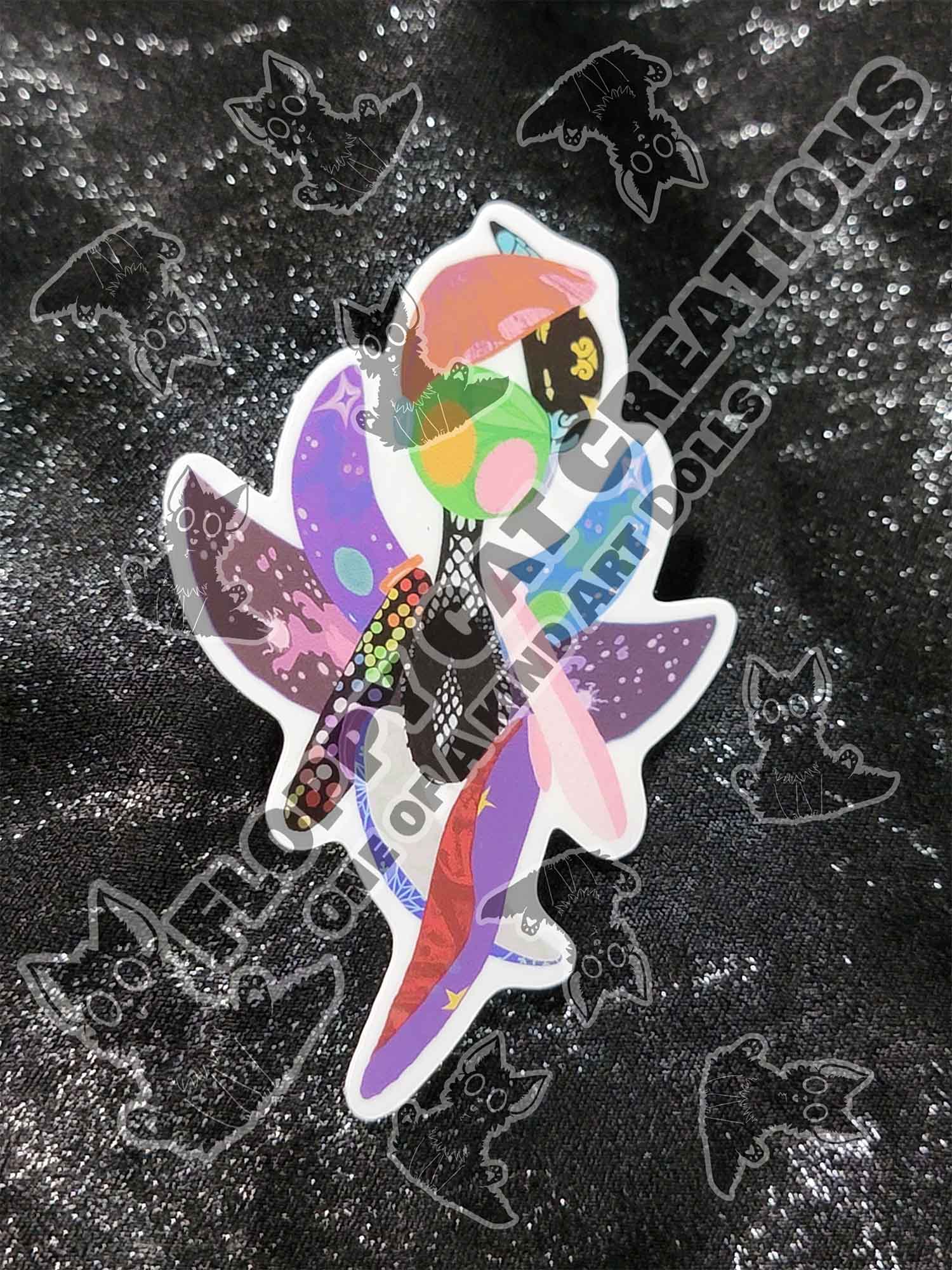 "Franken PocketPunk" Sticker