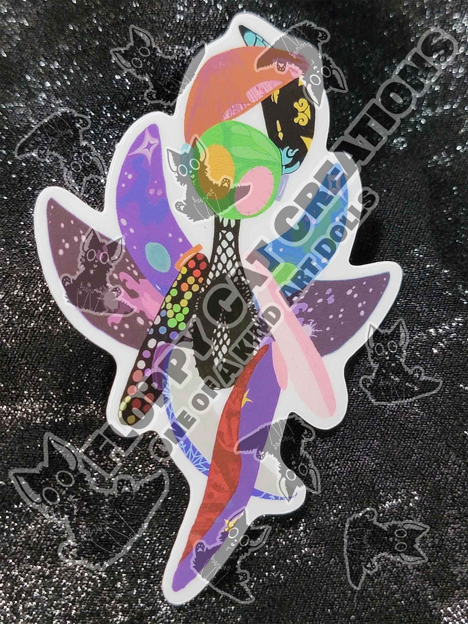 "Franken PocketPunk" Sticker