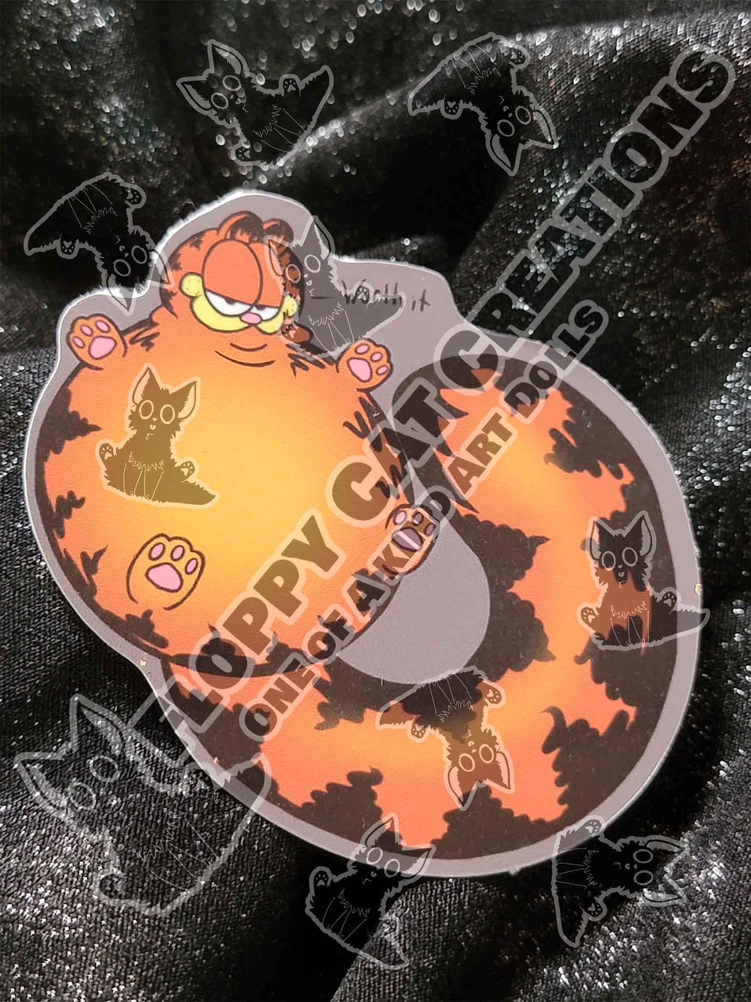 "Garfield Says It's Worth It" Sticker