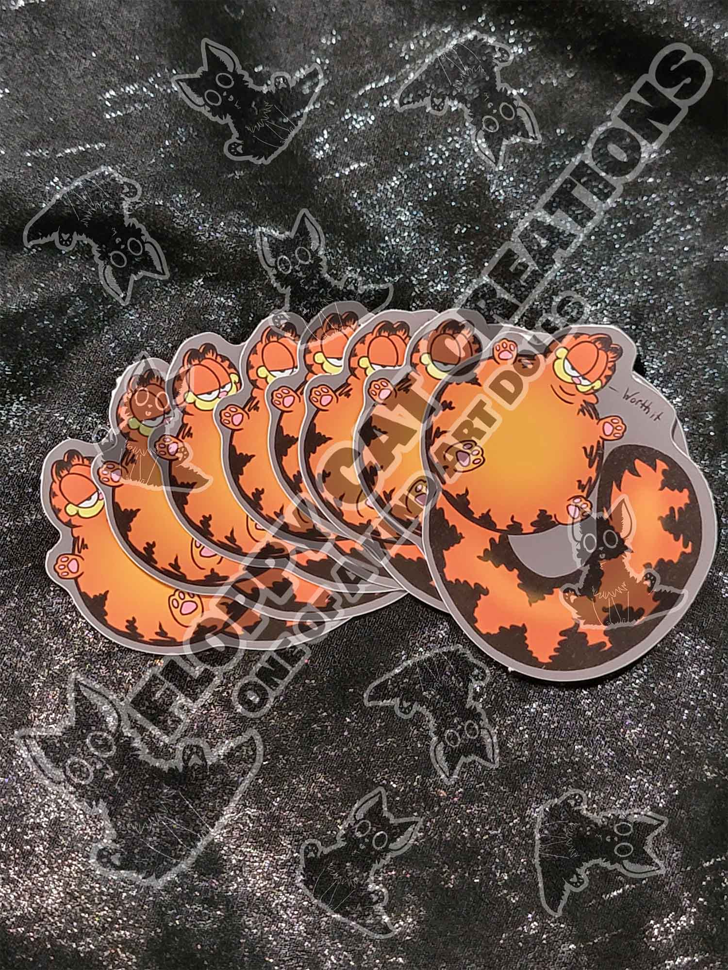 "Garfield Says It's Worth It" Sticker