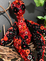 OOAK Buttons & Beads in Black & Red