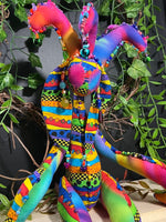 Rainbow Jester Stitchpunk