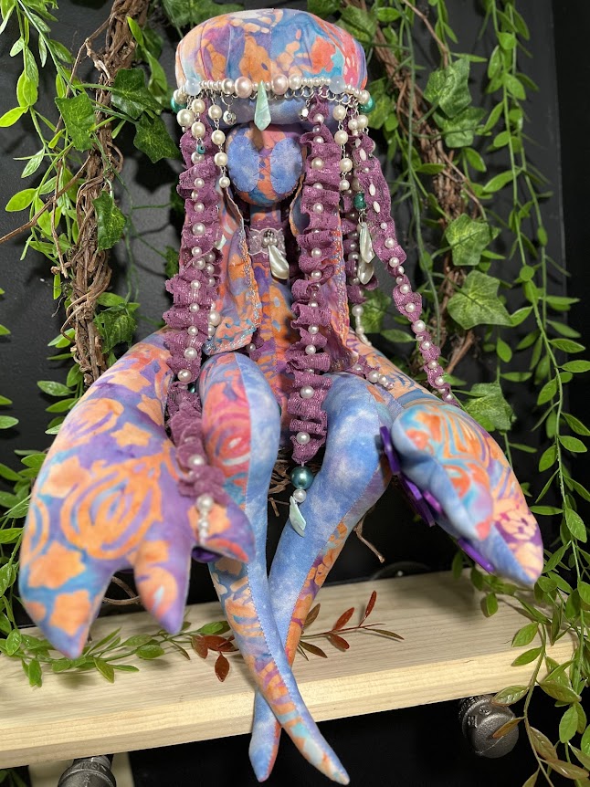 Sea Nettle Jellyfish Stitchpunk