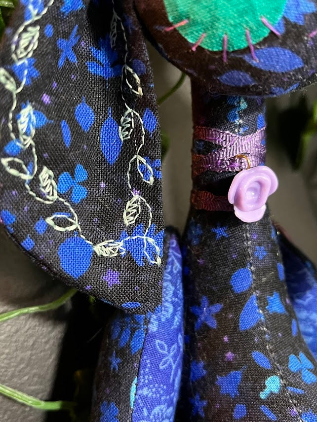 Pale Blue Spring Stitchpunk