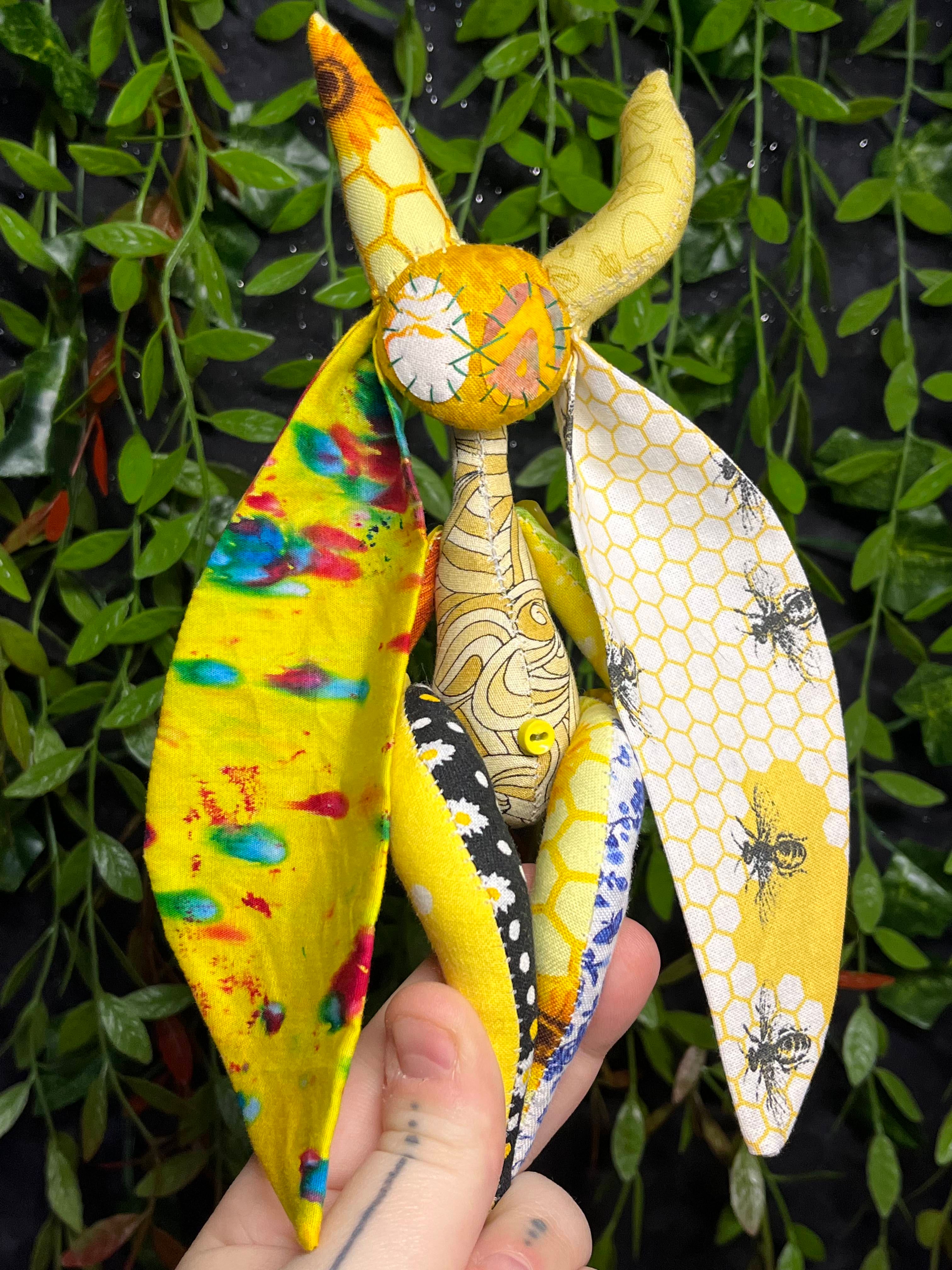 Yellow Lop-Eared Frankenpunk