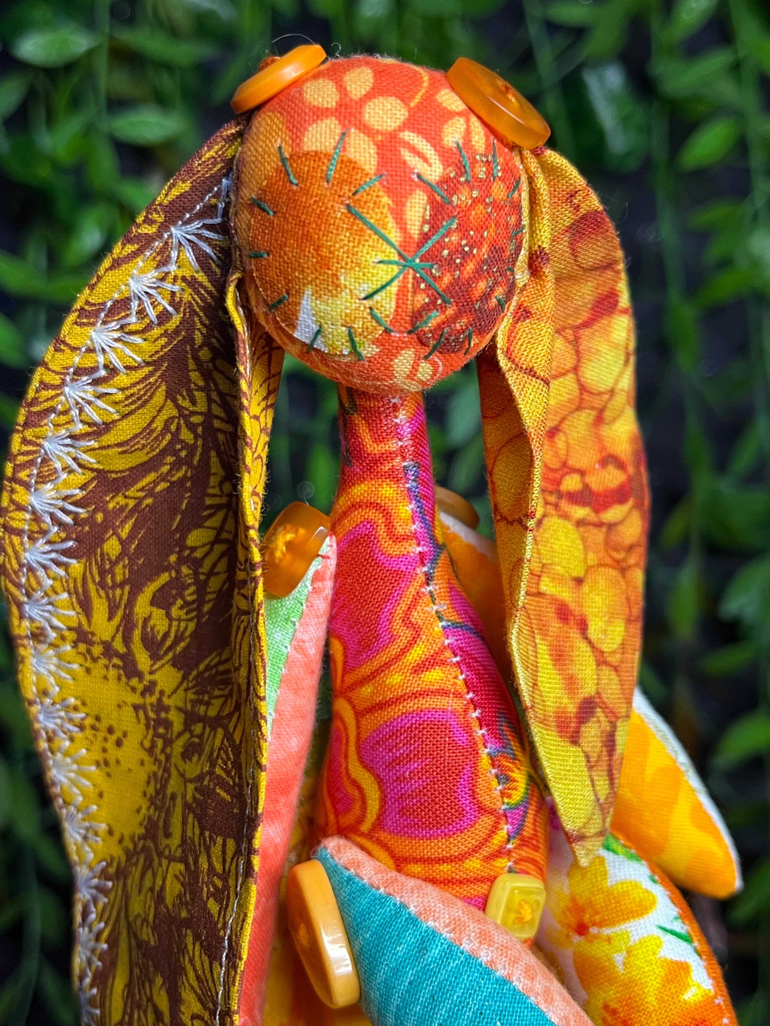 Orange Lop-Eared Frankenpunk