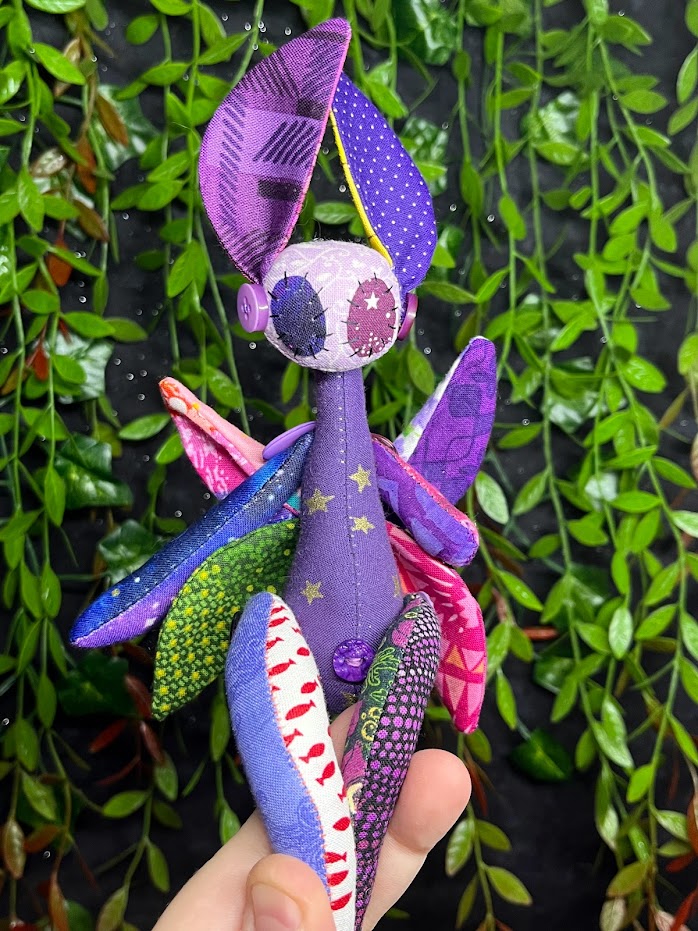 Purple Winged Frankenpunk