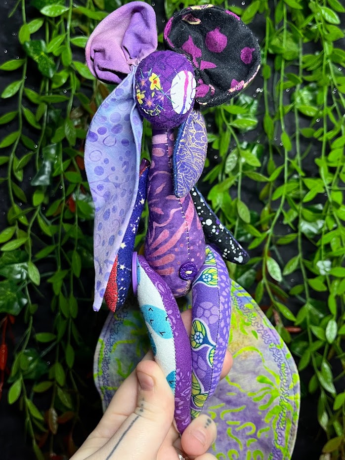 Purple Security Blanket Frankenpunk