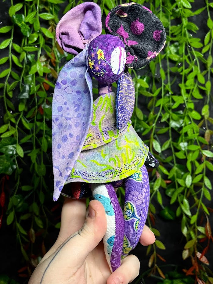 Purple Security Blanket Frankenpunk