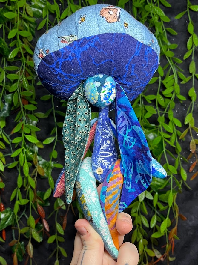Blue Mushroom Frankenpunk