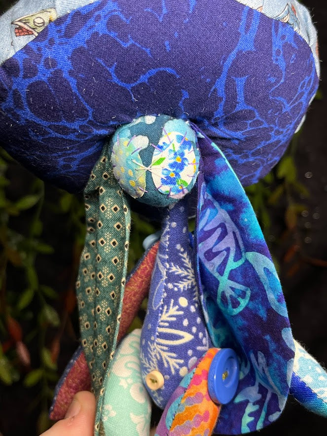 Blue Mushroom Frankenpunk