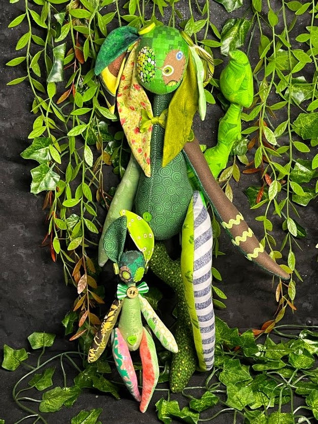 Green Franken-Pair