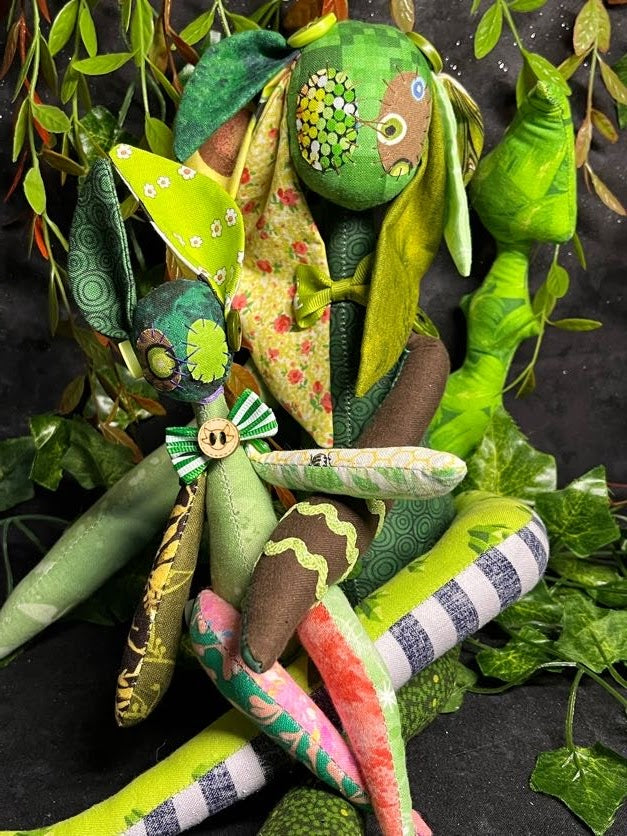 Green Franken-Pair