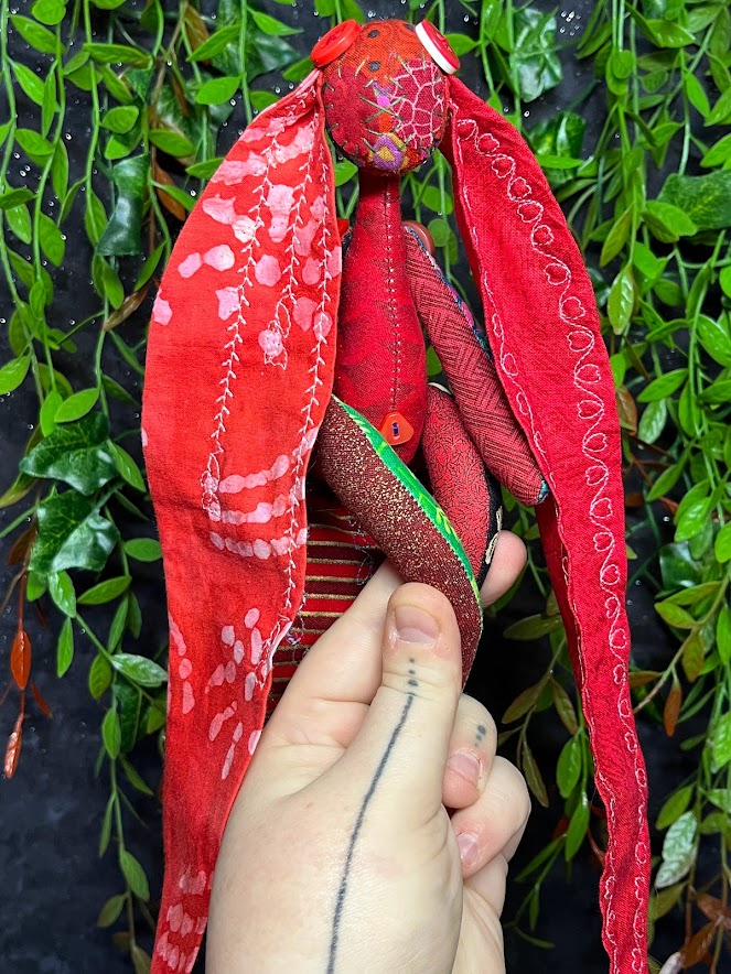 Red Security Blanket Frankenpunk