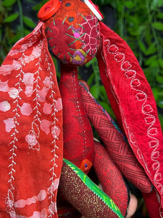 Red Security Blanket Frankenpunk