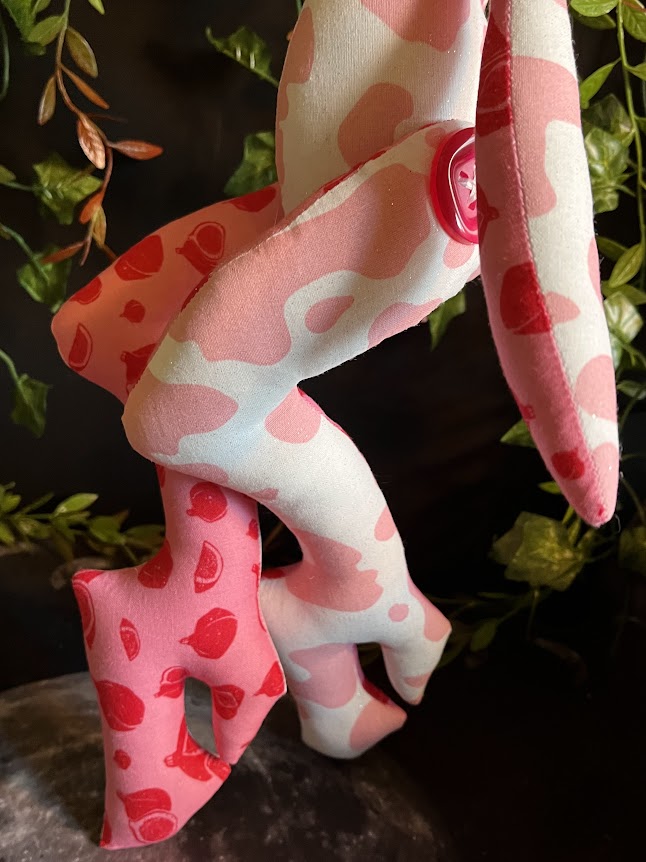 Pomegranate Cow Stitchpunk