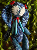 Blue Flower Red Thorns Pocketpunk