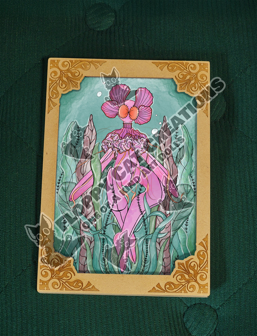 "JellyPunk Under The Sea" Art Print