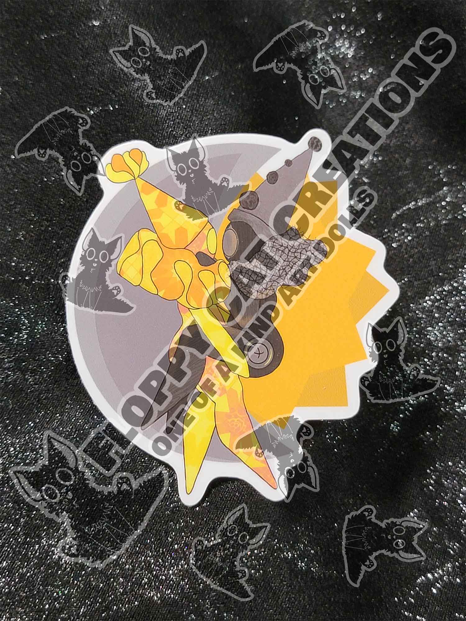 "Sun & Moon PocketPunks" Sticker