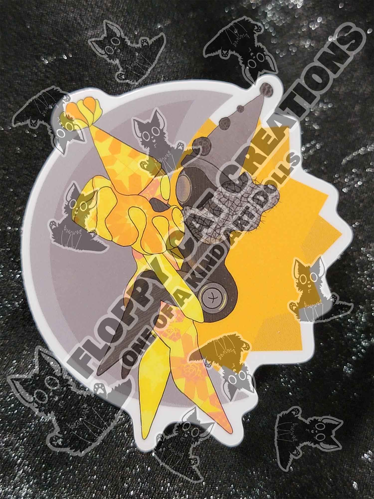 "Sun & Moon PocketPunks" Sticker
