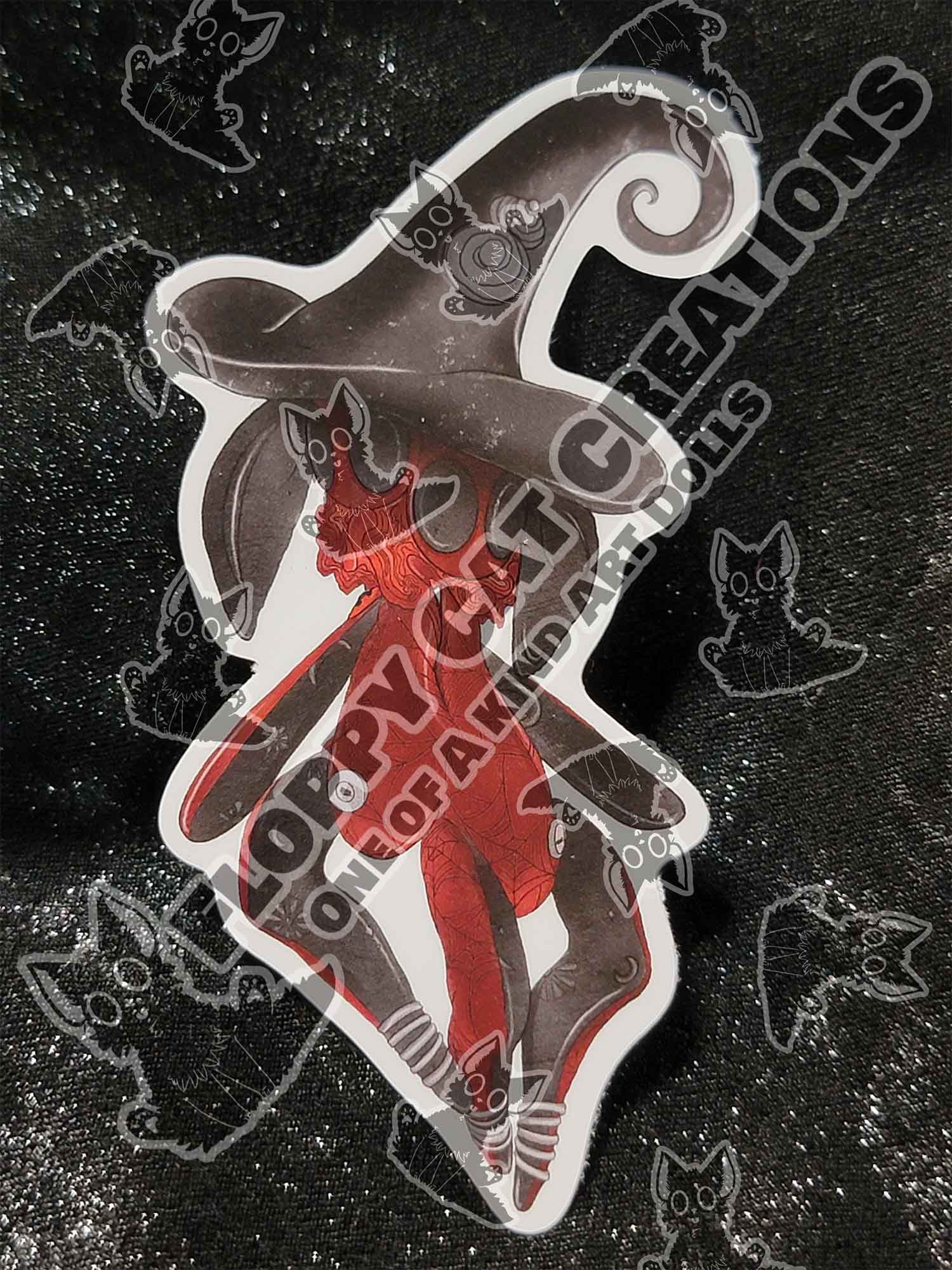 "Together Forever PocketPunks" Sticker