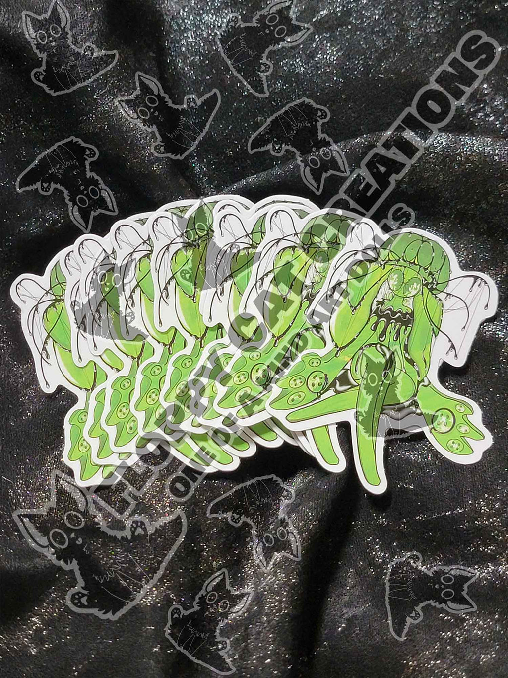 "Toxic Waste Ink Cap" Sticker