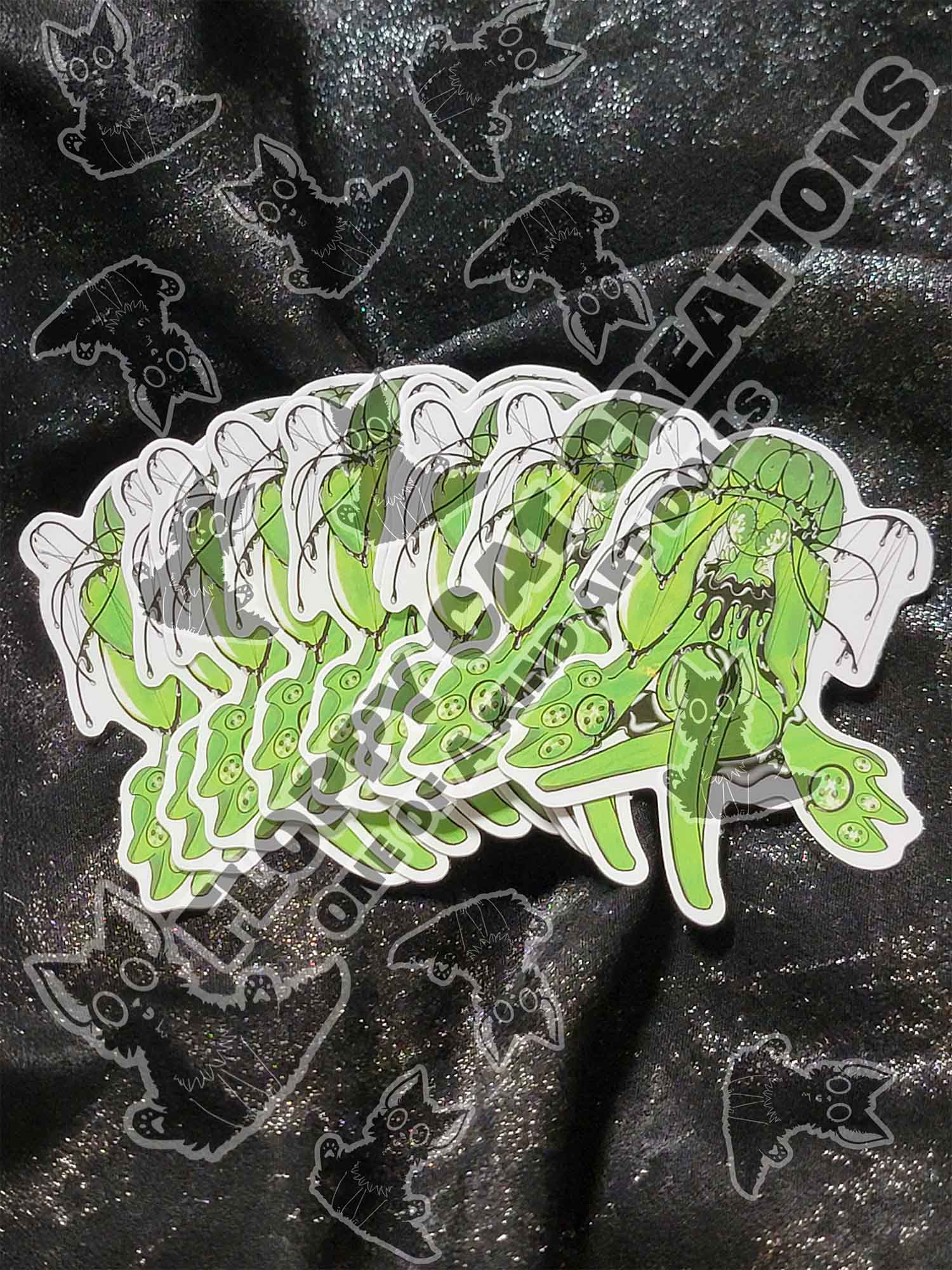 "Toxic Waste Ink Cap" Sticker