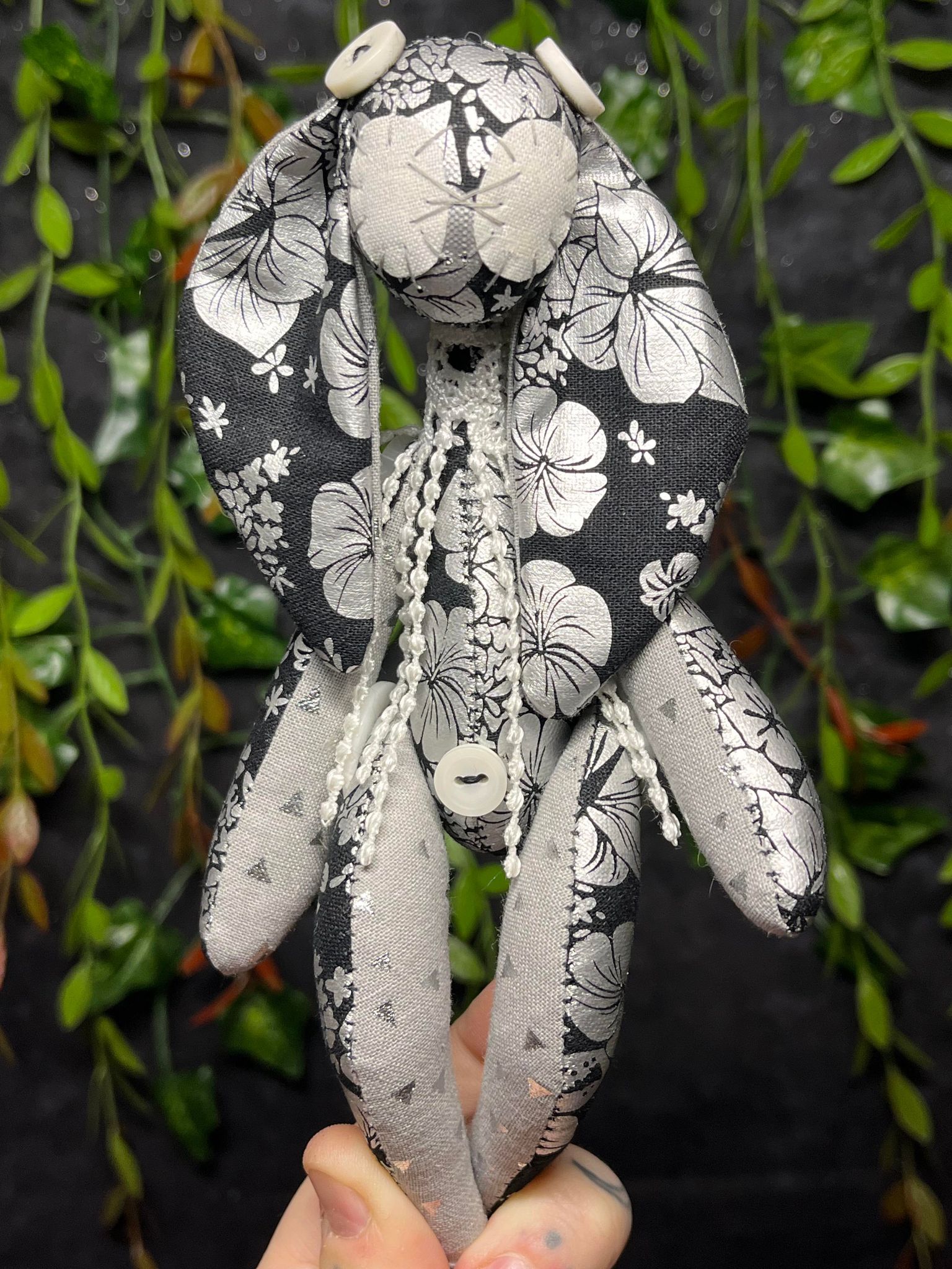 Silver Hydrangea Pocketpunk