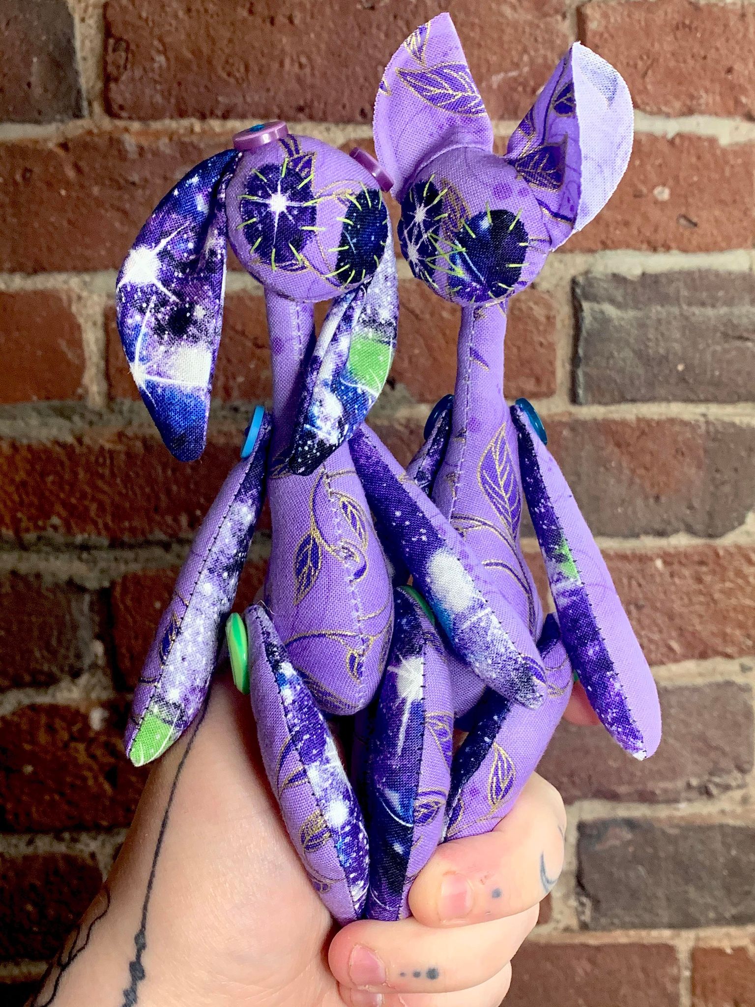 Lavender Lovers Pocketpunk Pair