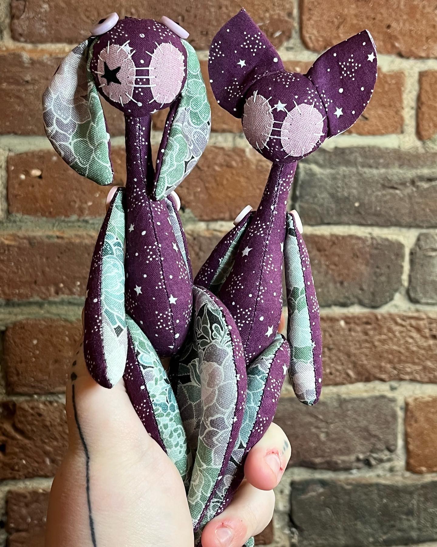 Maroon Starlight Pocketpunk Pair