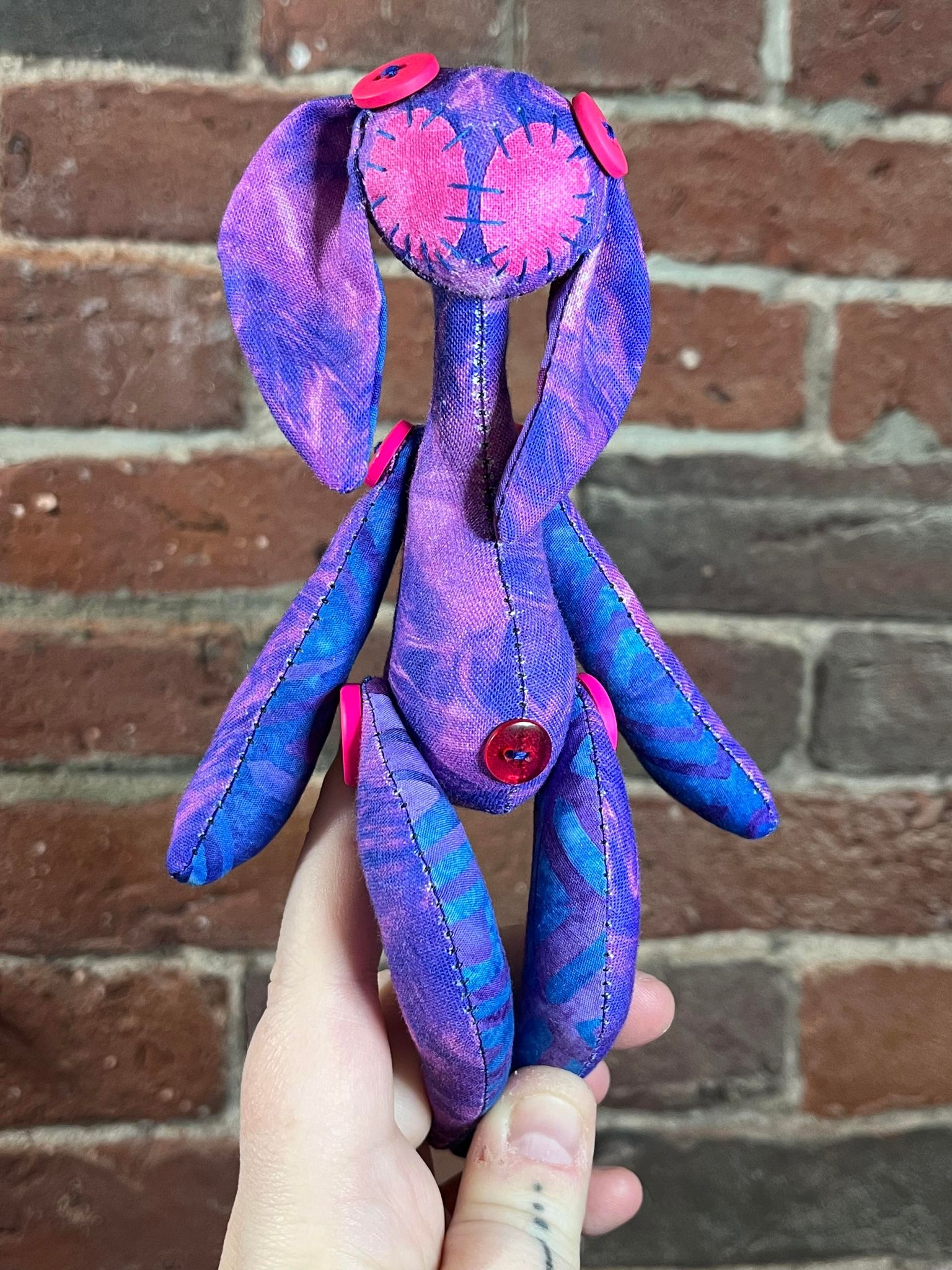 Bi-Nosaur Pridepunk (floppy ears)