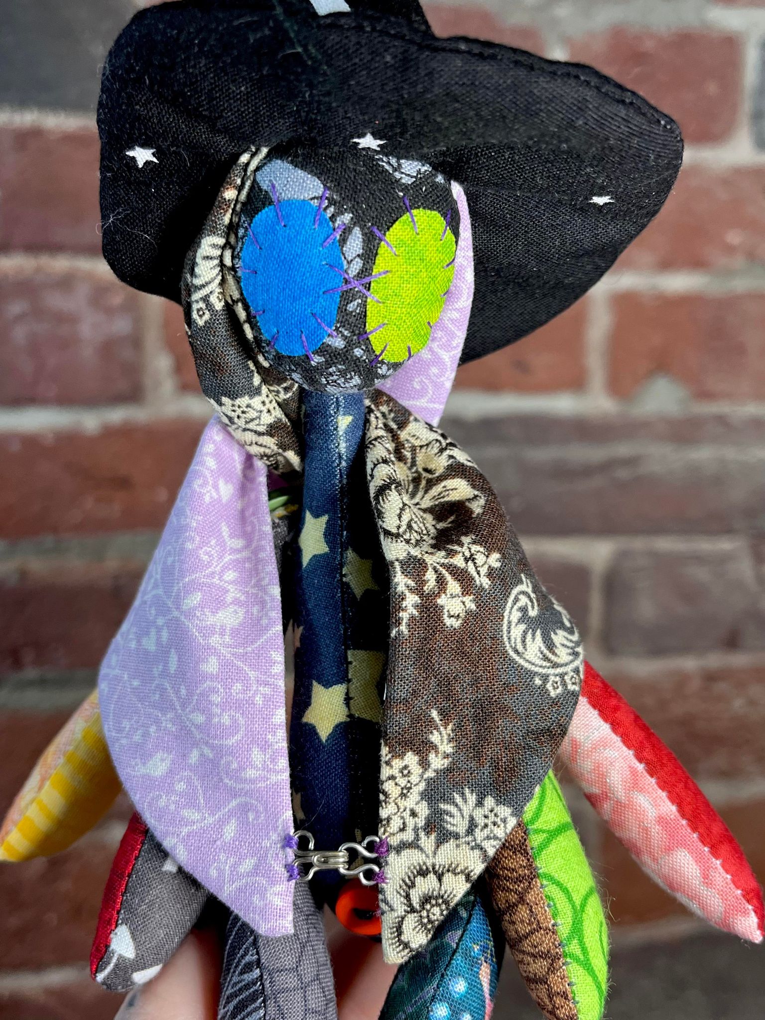 Chilly Patchwork Witch Pocket-Frankenpunk