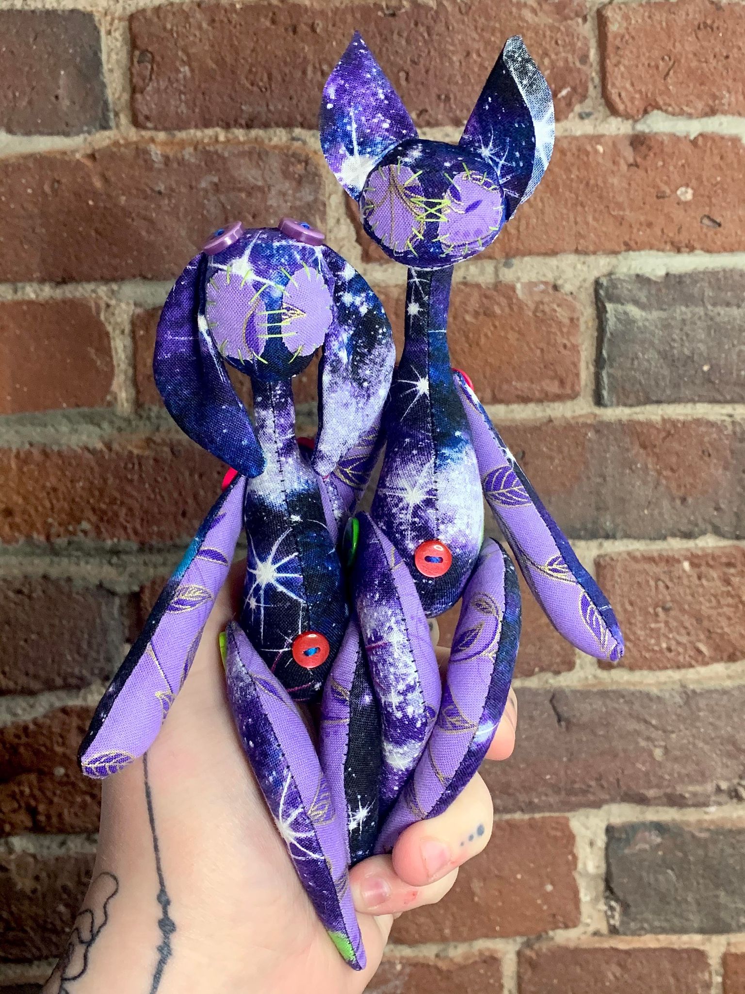 Cosmic Lovers Pocketpunk Pair