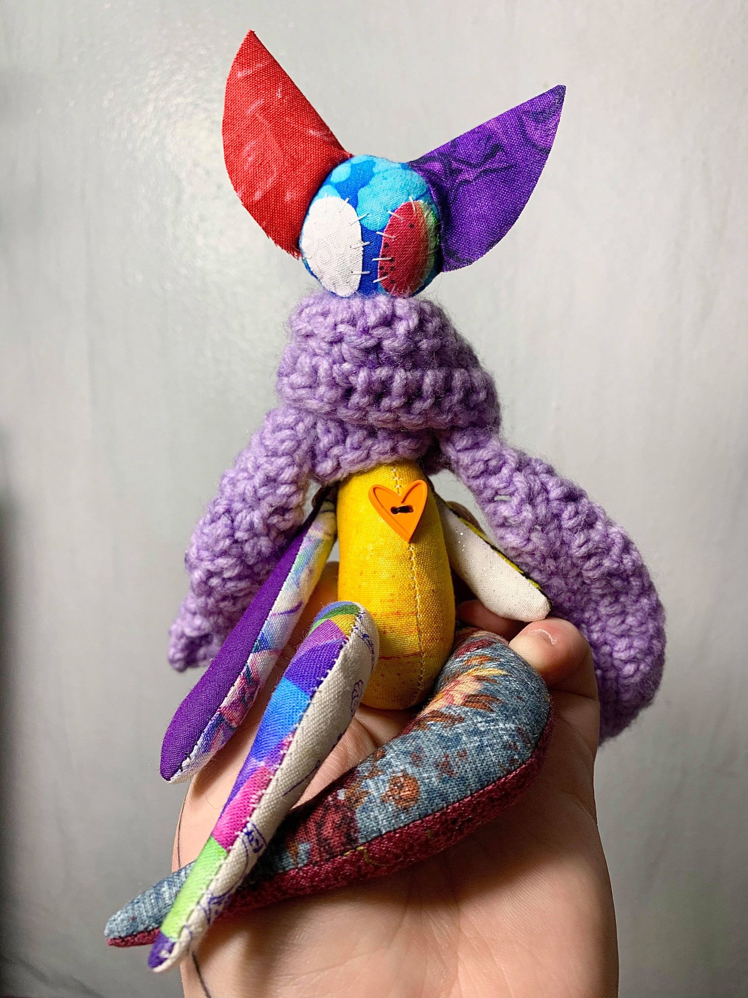 Lavender Tea Pocket-Frankenpunk – Floppy Cat Creations