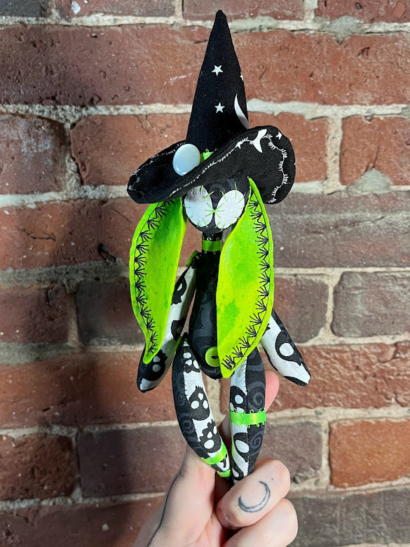 Lime Green Witch Pocketpunk