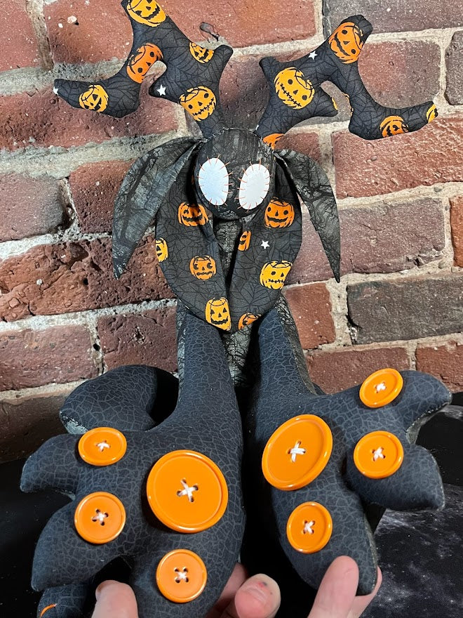 Spooky Jackalope Stitchpunk