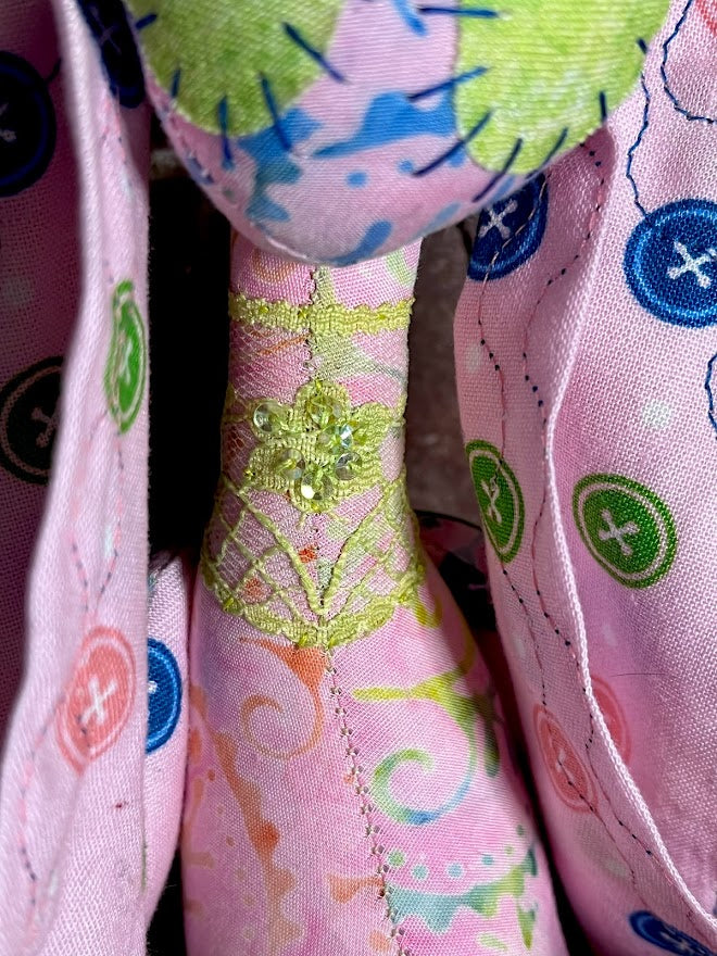 Mushroom Rose Stitchpunk