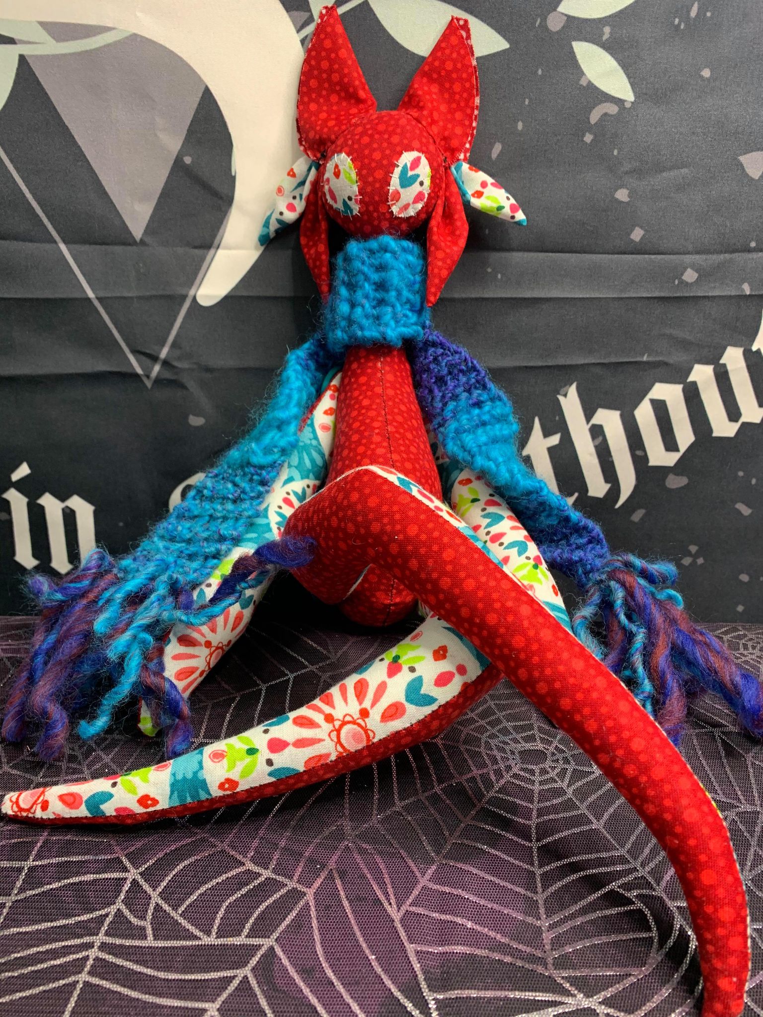 Cozy Crimson Stitchpunk