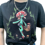 Mushroom Stitchpunk Unisex T-shirt