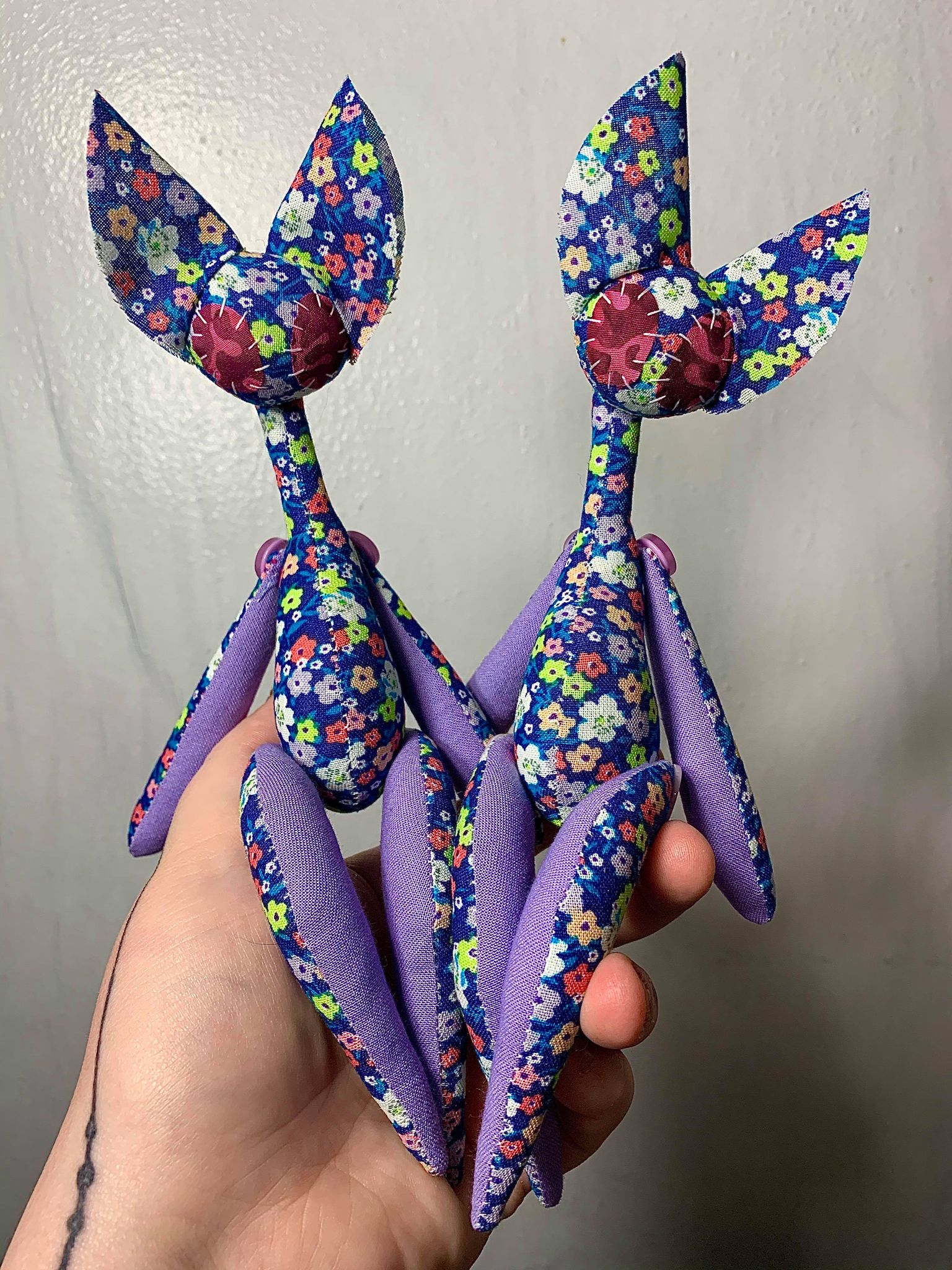 Smokey Lavender Twins Pocketpunk Pair