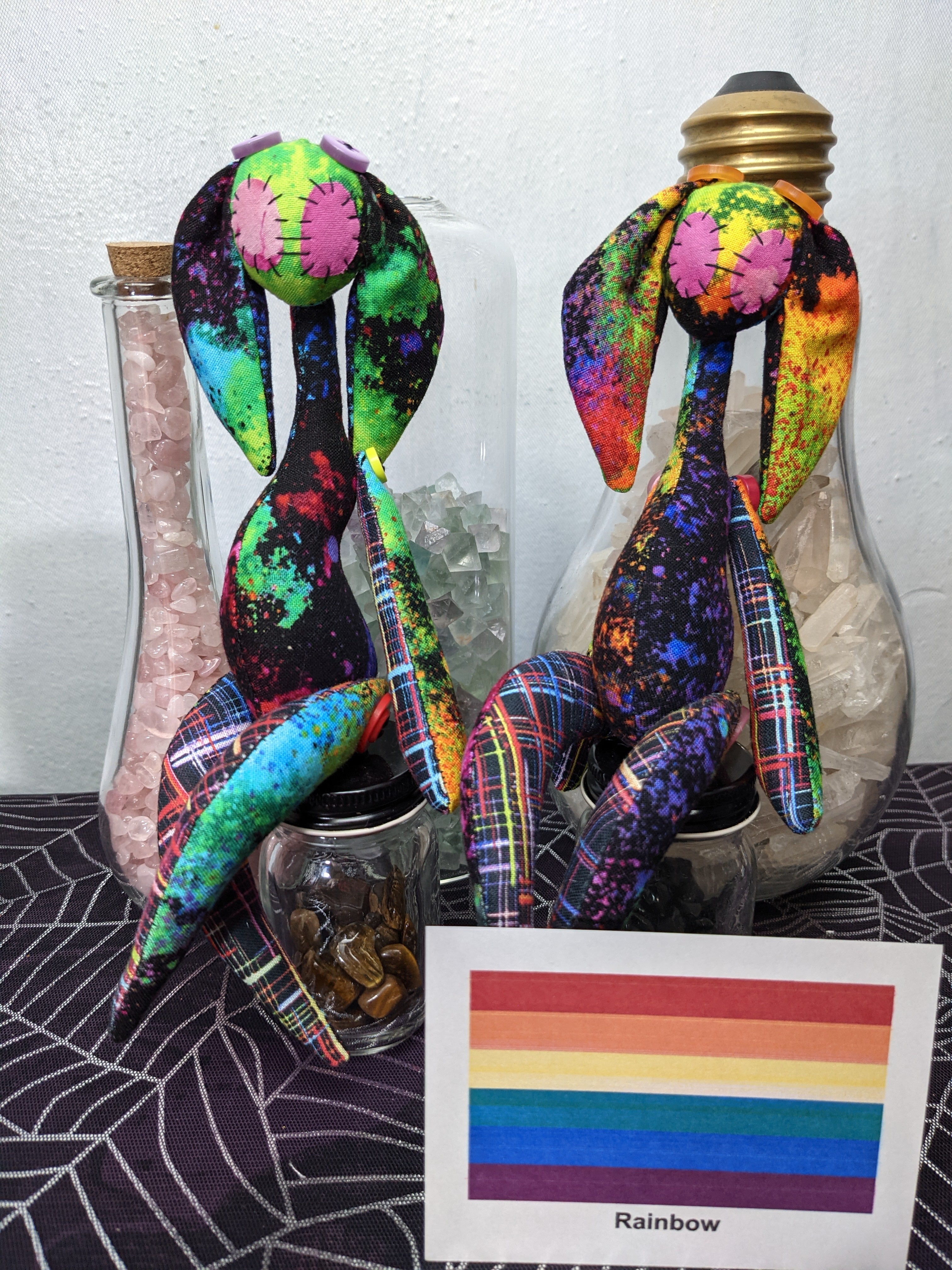 Floppy Splattered Rainbow Pridepunk