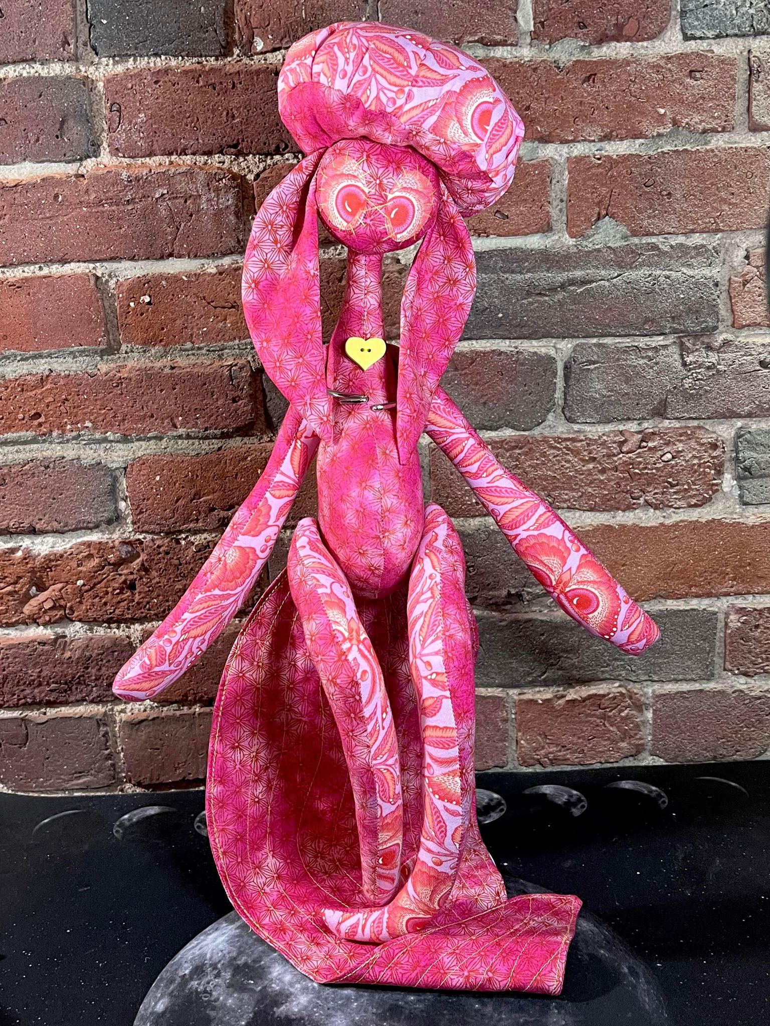 Pink Waxcap Stitchpunk